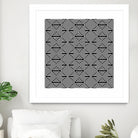 Pattern with striped lines by Divin Creador on GIANT ART - black vector illustration