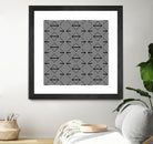 Pattern with striped lines by Divin Creador on GIANT ART - black vector illustration