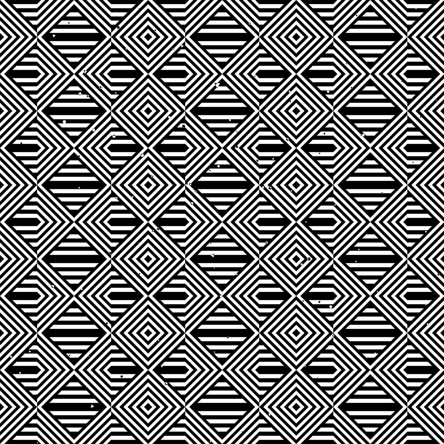 Pattern with striped lines by Divin Creador on GIANT ART - black vector illustration