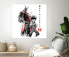 Hero Academy sumi-e by Antonio Camarena on GIANT ART - white digital painting