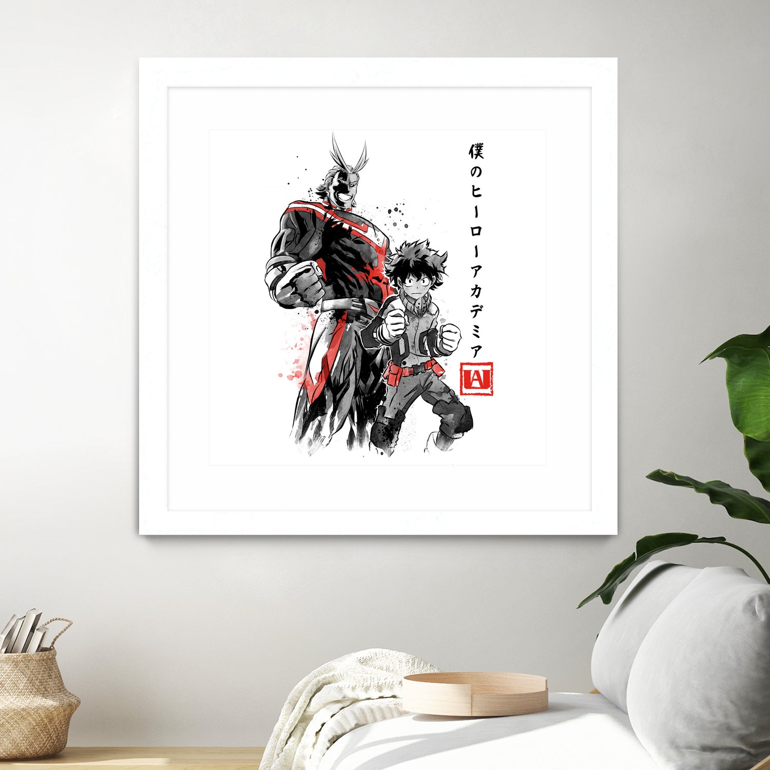 Hero Academy sumi-e by Antonio Camarena on GIANT ART - white digital painting