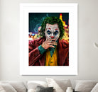 Smoking Joker Pt.1 by Arcadia Wiryawan on GIANT ART - red digital painting