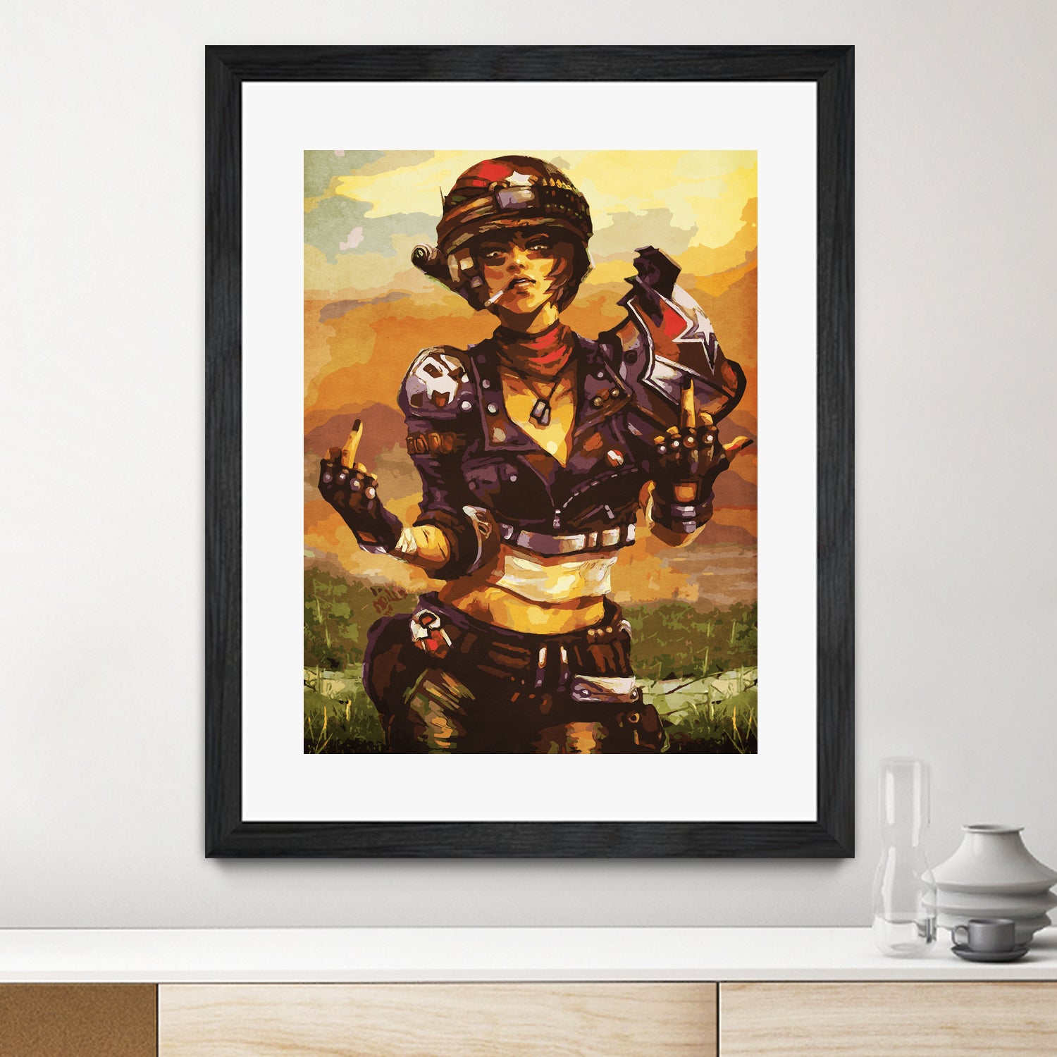 borderlands moze by Durro Art on GIANT ART - brown character design