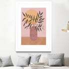 olive branch by Laura Graves on GIANT ART - pink digital painting