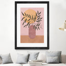 olive branch by Laura Graves on GIANT ART - pink digital painting