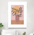 olive branch by Laura Graves on GIANT ART - pink digital painting