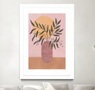 olive branch by Laura Graves on GIANT ART - pink digital painting