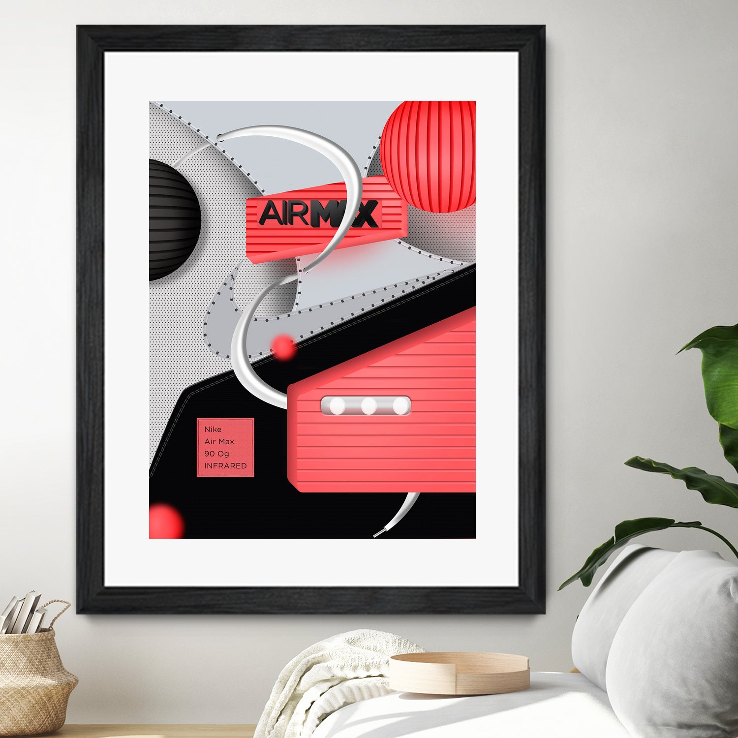 AM-90-OG by Juliano Vieira on GIANT ART - red vector illustration