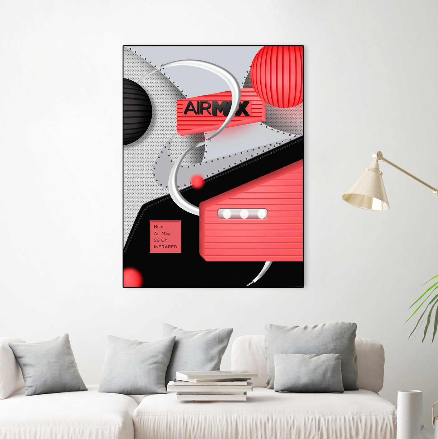 AM-90-OG by Juliano Vieira on GIANT ART - red vector illustration