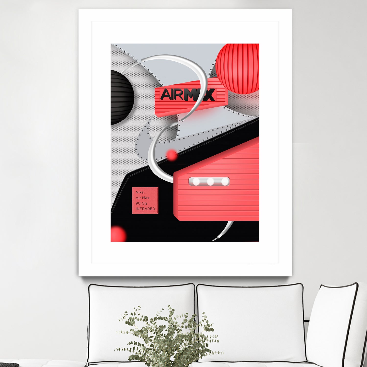 AM-90-OG by Juliano Vieira on GIANT ART - red vector illustration