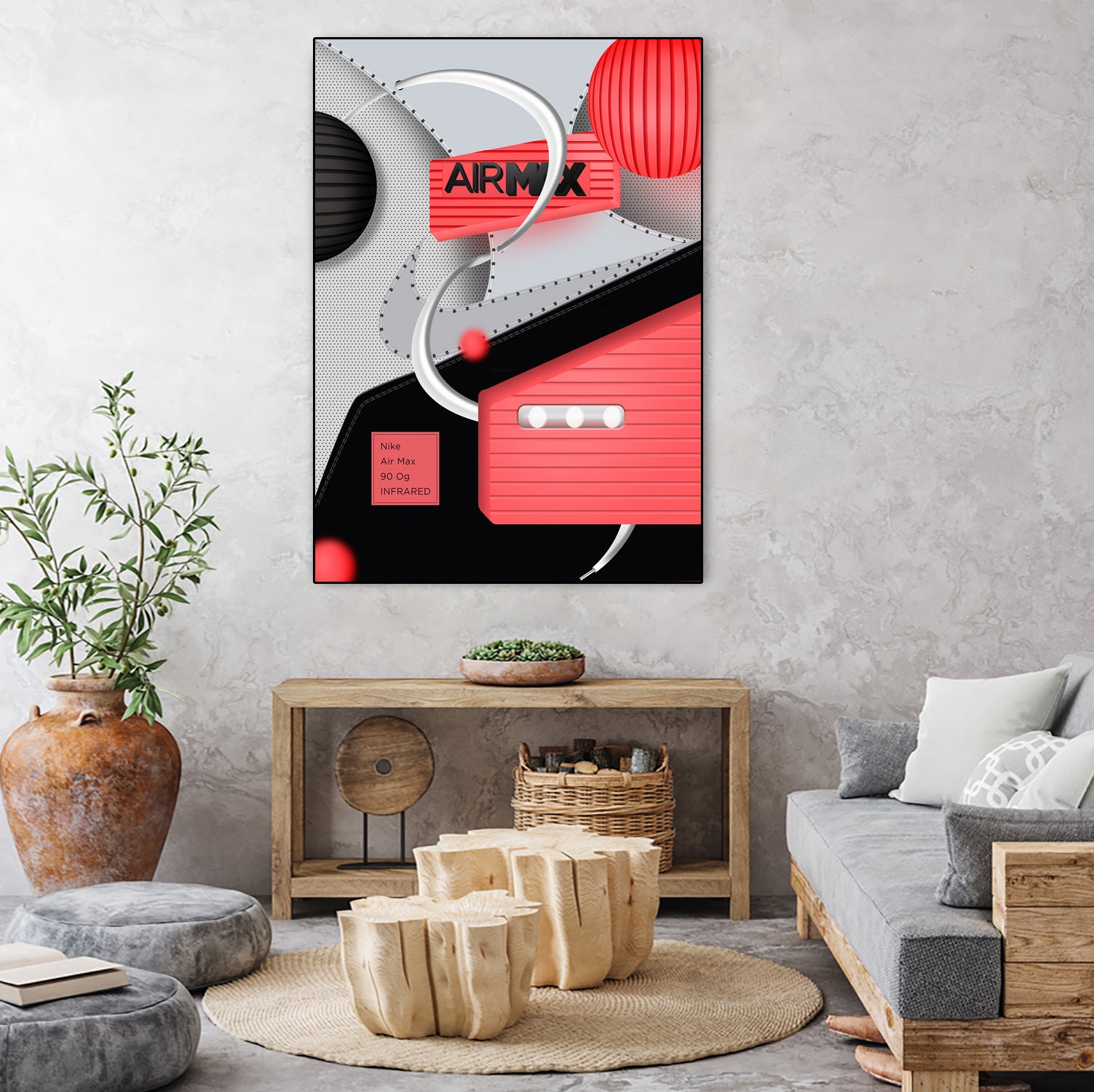 AM-90-OG by Juliano Vieira on GIANT ART - red vector illustration