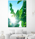 Banana Leaves Delight #1 #tropical #decor #art by Anita & Bella Jantz on GIANT ART - green photo illustration