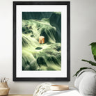 Shapes in Nature 6 by . Chaotic Atmospheres on GIANT ART - green digital painting