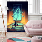 A painting as a door by Cyril Rolando on GIANT ART - digital painting