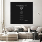 Golf Ball Patent - Black by Finlay McNevin on GIANT ART - black typography