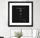 Golf Ball Patent - Black by Finlay McNevin on GIANT ART - black typography