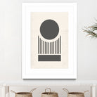 Mid Century Modern Geometry 02 by Studio North on GIANT ART - black digital drawing