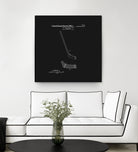 Hockey Stick Patent - Black by Finlay McNevin on GIANT ART - black typography