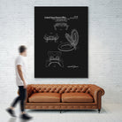 Toilet Seat and Cover Patent - Black by Finlay McNevin on GIANT ART - black typography