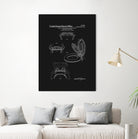 Toilet Seat and Cover Patent - Black by Finlay McNevin on GIANT ART - black typography