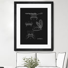 Toilet Seat and Cover Patent - Black by Finlay McNevin on GIANT ART - black typography