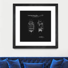 Jacques Cousteau Diving Unit Patent - Black by Finlay McNevin on GIANT ART - black typography