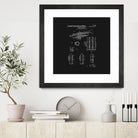 Trumpet Patent - Black by Finlay McNevin on GIANT ART - black typography