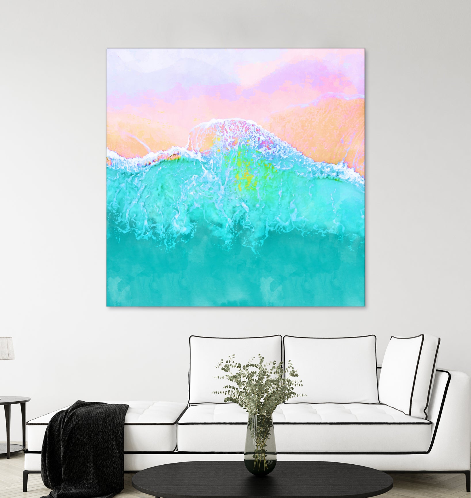 The Sea by Uma Gokhale on GIANT ART - blue digital painting