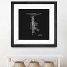 AR-15 Semi-Automatic Rifle Patent - Black by Finlay McNevin on GIANT ART - black typography