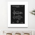 Beer Faucet Patent - Black by Finlay McNevin on GIANT ART - black typography