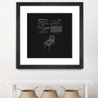 Pinball Machine Patent - Black by Finlay McNevin on GIANT ART - black typography