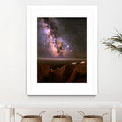 Peggy's Cove Milky Way by Lorenzo Bustillo on GIANT ART - gray photo illustration