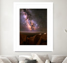 Peggy's Cove Milky Way by Lorenzo Bustillo on GIANT ART - gray photo illustration