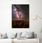 Peggy's Cove Milky Way by Lorenzo Bustillo on GIANT ART - gray photo illustration