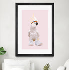 SNEAKER COCKATOO by Jonas Loose on GIANT ART - pink photo manipulation