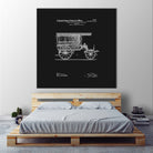 Ambulance Patent - Black by Finlay McNevin on GIANT ART - black typography