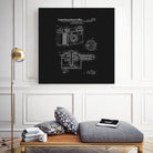 Camera Patent - Black by Finlay McNevin on GIANT ART - black typography