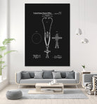 Stethoscope Patent - Black by Finlay McNevin on GIANT ART - black typography