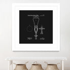 Stethoscope Patent - Black by Finlay McNevin on GIANT ART - black typography