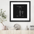 Stethoscope Patent - Black by Finlay McNevin on GIANT ART - black typography