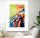 Kanye West by Ahmad Taufiq on GIANT ART - white digital drawing