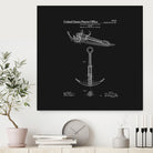 Anchor Patent - Black by Finlay McNevin on GIANT ART - black typography