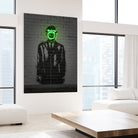 The son of man by Octavian Mihai Mielu on GIANT ART - green photo manipulation