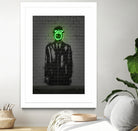 The son of man by Octavian Mihai Mielu on GIANT ART - green photo manipulation