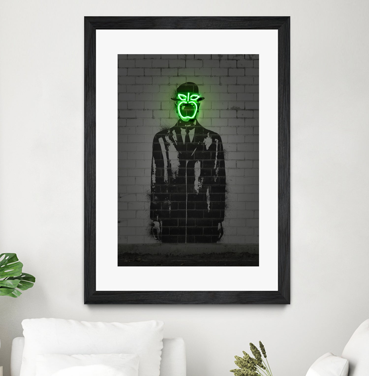 The son of man by Octavian Mihai Mielu on GIANT ART - green photo manipulation