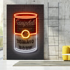 Soup Can by Octavian Mihai Mielu on GIANT ART - red photo manipulation