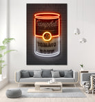 Soup Can by Octavian Mihai Mielu on GIANT ART - red photo manipulation