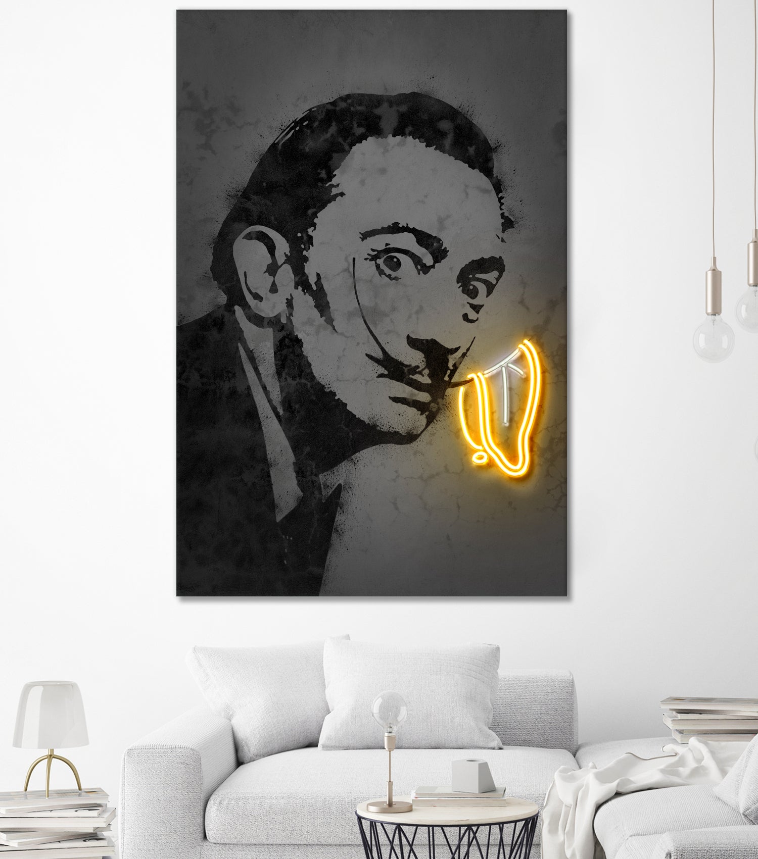 Dali by Octavian Mihai Mielu on GIANT ART - gray photo manipulation