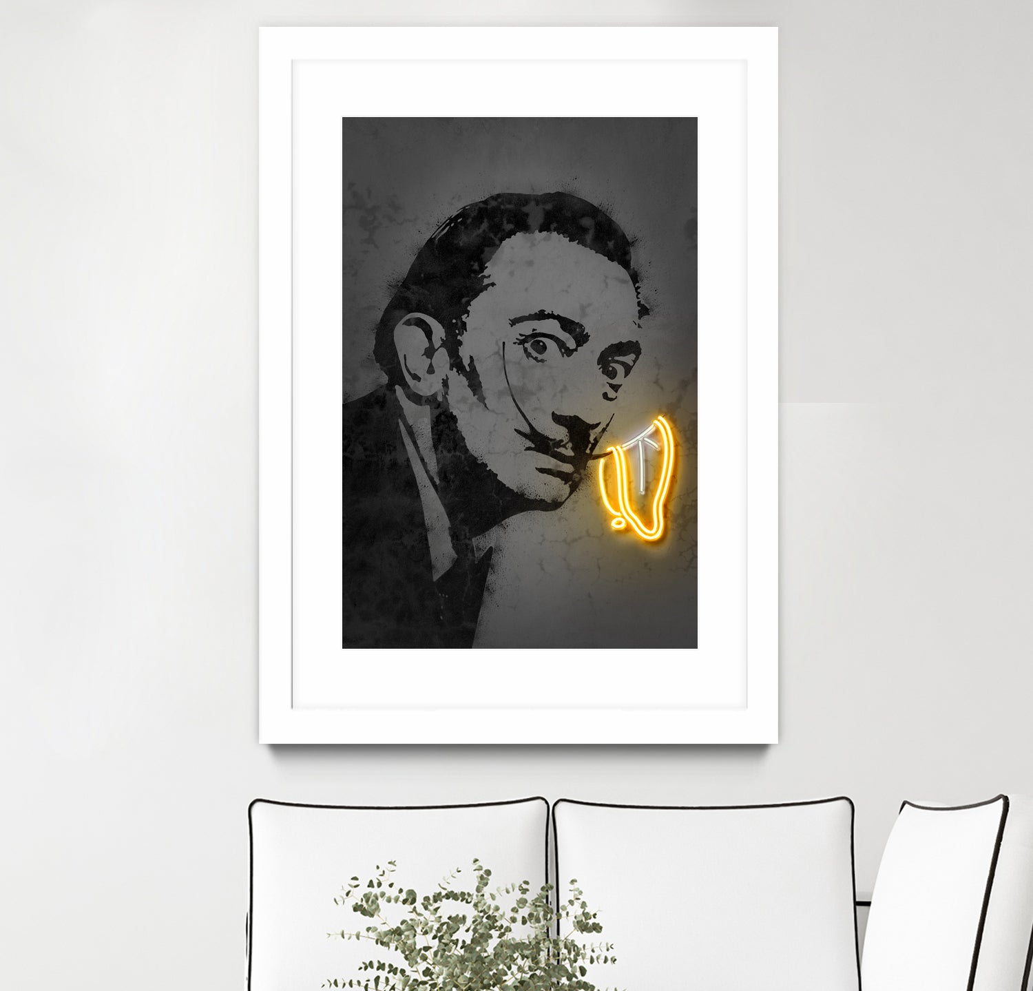 Dali by Octavian Mihai Mielu on GIANT ART - gray photo manipulation