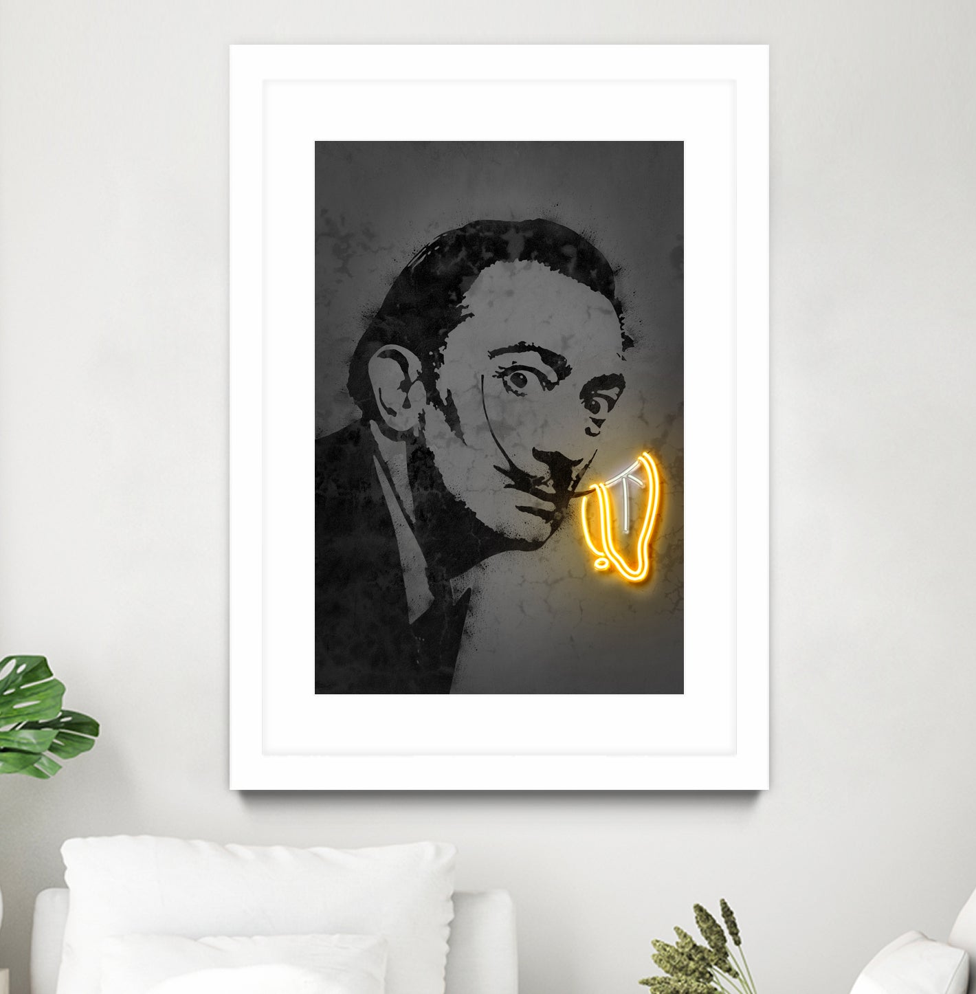 Dali by Octavian Mihai Mielu on GIANT ART - gray photo manipulation